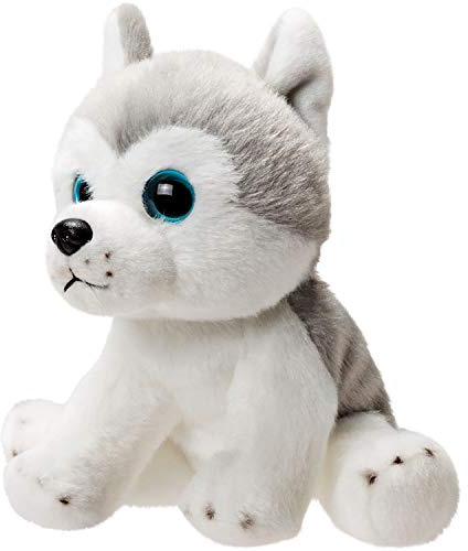 Suki Gifts 12809 Yomiko Babies 12809 - Kuscheltier Husky Hund, mehrfarbig