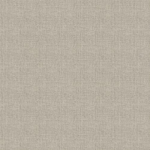 Architects Paper Vliestapete Absolutely Chic Tapete in Textil Optik 10,05 m x 0,53 m metallic schwarz grau Made in Germany 369767 36976-7