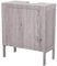 kleankin Mueble Bajo de Lavabo para Baño Compacto con 2 Puertas de Armario 60x30x70 cm