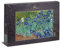 Ulmer Puzzleschmiede - Puzzle Vincent Van Gogh, Iris - Klassisches 1000 Teile Puzzle - Kunst und Gemälde - Puzzlemotiv der Schwertlilien vor bunter Blumenwiese (Van Gogh, Saint-Rémy, 1889)