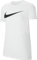 Nike Park 20, Maglietta Donna, Bianco Nero, S