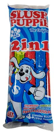 Slush Puppie The Original 2 in 1 Freezalicious Pops 8 x 75ml (600ml)