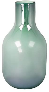 Glasvase Silver Stone hellgrün 34 cm