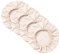Hell Blues Lot de 4 housses de bols alimentaires biologiques, non blanchis, réutilisables, 100 % coton, extensibles, taille XL (pour bols de 19,1 à 26,7 cm)