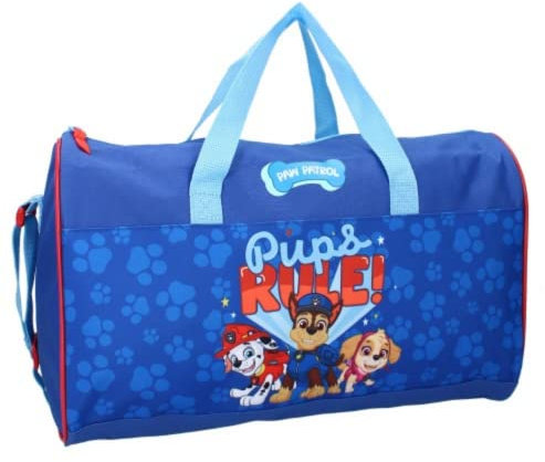 mybagstory Sporttasche – Paw Patrol – Kinder – Schule – Kindergarten – Grundschule – Grundschule – Tasche für Jungen – Größe 40 cm – verstellbarer Riemen – Geschenkidee, Rosa