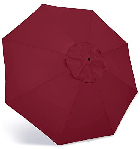 WWYL Sonnenschirm Bespannung, Sonnenschirm Ersatzbezug Bespannung Baldachin Überdachung, 2.7M/3M 6/8 Rippen Patioschirm, Gartenschirm Terrassenschirm Tischschirm Marktschirm (3M / 8 Rippen,Lila)
