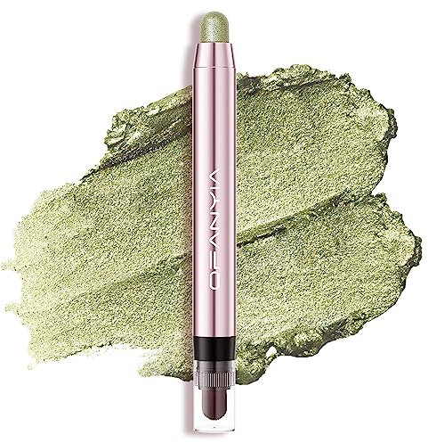 Lucoss Matita Occhi Matite Ombretti Occhi Glitterate Ombretto Occhi Waterproof Eye Shadow Stick Marrone/Verde/Viola/Argento/Rosa
