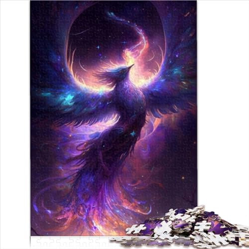 AITEXI Puzzle für Erwachsene Der Phönix 1000 Teile Holzpuzzle für Erwachsene und Kinder ab 9 Jahren 1000 Teile (50 x 75 cm)