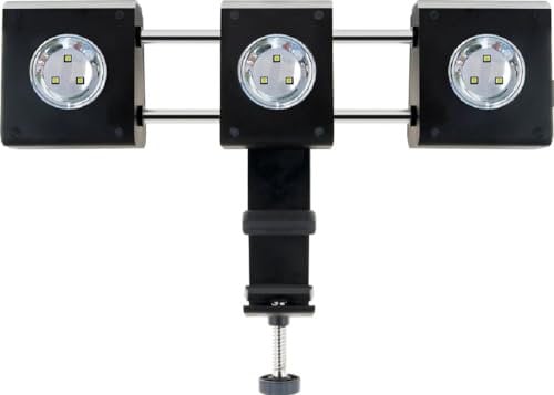 Schwaiger Grillleuchte 3 Strahler LED 2W schwarz