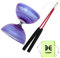 BESTonZON 5. 78-Zoll-Profi-Diabolo Mit Handstange – Chinesisches Diabolo- -Spielzeug Mit Zusätzlichen Schnüren Und Netztasche – Chinesisches Diabolo- -Spielzeugset Für Profis Und