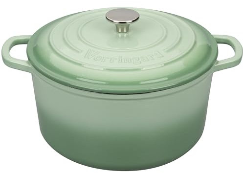 VORRINGARD Forno olandese in ghisa smaltata, 4,5 litri, verde