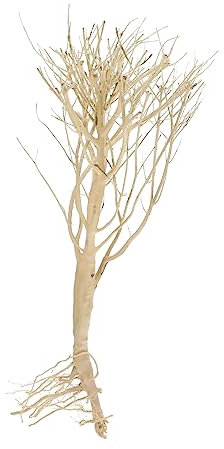 Parliky Aquarium Deko Holz-Dekoration Mit Toten Ästen Unterwasserlandschaft Für Aquarien Und Terrarien Als Versteck Für Fische Und Reptilien Gestaltet Und