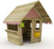 Wickey Maison de Jeu Saloon - Maison de Jeu en Bois pour Enfants, Maison de Jardin pour Enfants, extrême résistante aux intempéries - en Bois Massif imprégné sous Pression - Rose Pastel