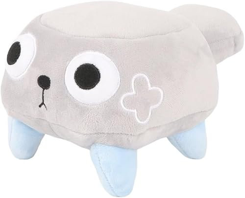 2024 Dandy's World Plush Set, 6 Pcs Pebble Plushies Toy for Fans Gift, Soft Stuffed Animal Pillow for Home Kids' Bedroom Decor, Birthday Christmas Choice for Boys Girls (1pcs)