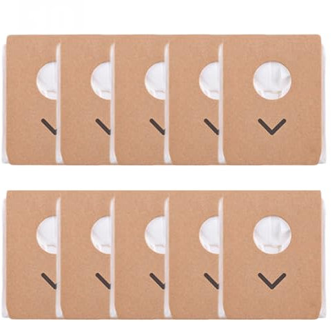 ZYNCUE Lot de 10 sacs à poussière de rechange pour aspirateur sans fil Eureka Stylus pour Elite NEC490BL - Grande capacité de 3 l