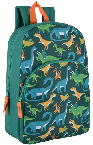 Trail maker 15 Inch Kids Backpacks for Boys & Girls | Preschool, Kindergarten, Elementary School Backpacks with Adjustable, Padded Straps (Prehistoric Pals)