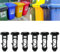 6 PCS Wheeled Trash Can Lid Latch Pins,Bin Lid Hinge Pin Plastic Plug,Whe/elie Bin L/id Hinge Pi/ns Kit,Trash Can L/id Replacement,Fit for 30L/50L/100L/120L/240L Outdoor Whe/elie Tra/sh Bi/ns(Black)