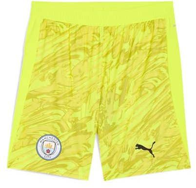 PUMA Herren Manchester City Shorts Torwart 2025/26 - Gelb - Size: M