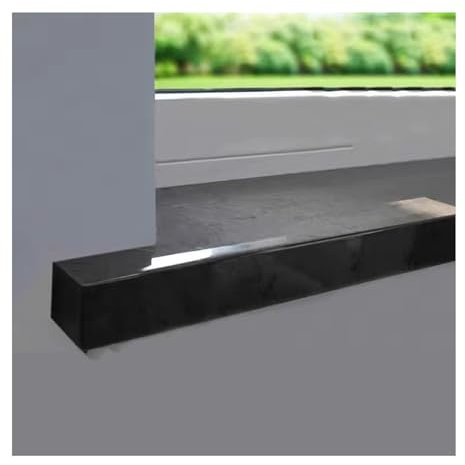 Window Sill Protector, Cuttable PVC Composite Acrylic Cover for Bay Windows, Custom Made Ledge Board Capping, Durable Home Remodel Accessory