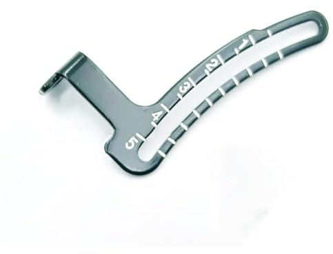 Tidevib Tiefenführung Ersatz für Makita DHS680 bürstenlose Kreissäge, für Teilenummer 346838-2