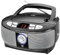 Dual P 49 – 1 Boombox con lettore CD (Radio FM, display a led, Alimentazione Elettrica o batterie)