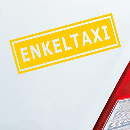Hellweg Druckerei Enkeltaxi Oma Opa Enkel Kind Tuning Fun Auto Aufkleber Sticker Heckscheibenaufkleber