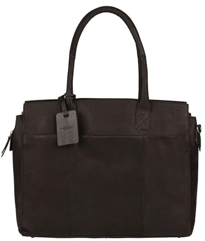 Burkely Vintage Doris Schultertasche Leder 39 cm Laptopfach