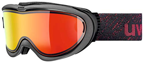 uvex Unisex-Erwachsene Comanche TOP Skibrille, Anthracite/Red mat, Einheitsgröße