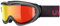 uvex Comanche Top Ski Goggles, unisex_adult, Ski goggles., S5512115030, Anthracite/Red Matte, standard size