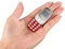 Mini Teléfono Móvil el más pequeño del Mundo con Doble SIM y Cambiador de Voz L8STAR Diminuto Enano (Rojo)