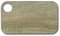 Arcos Antibakterielle Schneidebrett Küche - Spülmaschinenfest, Messerschonend, 24x14 cm, Zellulosefaser und Harz, Braun, Umweltfreundlich