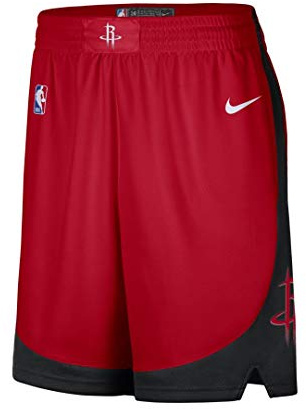 NIKE BV7996-657 Houston Rockets Icon Edition Swingm Sweatshirt Men's UNIVERSITY RED/WHITE Size M