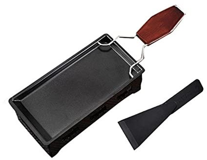 ATRNA Raclette Fromage, avec Gril de Table à Raclette à poignée Cuisine pour Faire du Fromage pour la Maison où Que Vous Soyez