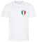 Varsany Men's Football Team Italy T-Shirt - National Flag Badge Tee - Great for Cricket, Football, Rugby, and Soccer Supporters