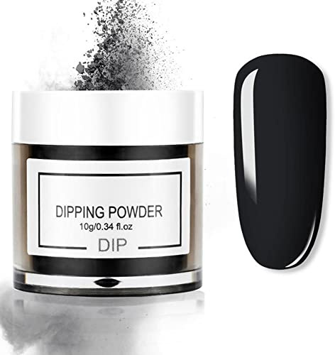 JAWSEU Dipping Powder Nails, Nude Glitter Dip Powders Nail Starter Set, Langanhaltend, Keine Nagellampenhärtung erforderlich, Dip Pulver Nagel für French DIY Home Nail System