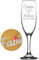 KDO MAGIC Verre à champagne personnalisé - Gravure prénom ou Texte - Flûte à champagne personnalisable - Cadeau Noël, mariage, anniversaire (Modèle Amour Infini)
