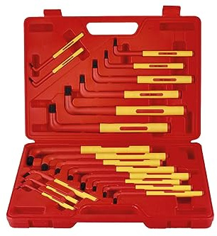 Laser 8567 VDE Extra Long Hex/Star Key Wrench 19pc