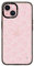 CASETiFY Compact Case for iPhone 15 [2X Military Grade Drop Tested / 4ft Drop Protection] - HEARTS/Light Pink Thin - Clear Black