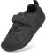 IceUnicorn Chaussures pieds nus pour enfants - Baskets pour garçons et filles - Chaussures de marche pieds nus - Chaussures de trail minimalistes pour tout-petit, Noir , 31 EU
