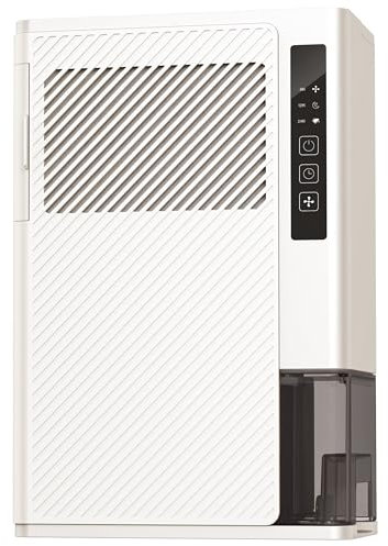 1200 sq.ft Rotary Dehumidifier AEOCKY 10 Pint Dehumidifier for Bedroom with Drain Hose,Never Frost,Ultra Quiet Small Portable Desiccant Dehumidifiers for Basement, Home, Bathroom, RV