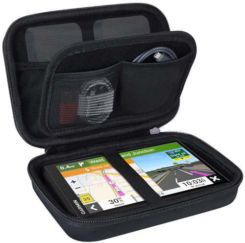 Lebakort Duro Viaggio Caso Custodia per 5-7 pollice Garmin Camper 780/795 Garmin dēzl LGV 610/710 Garmin DriveSmart 76/65/66/61/55 Garmin Drive 51/52/53 Navigatore GPS per Camper e Caravan