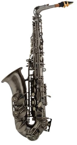 Saxophone Professionnel Altsaxophon lackiert Gold Nickel Klappe Klangdurchdringung