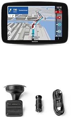 TomTom TT GO EXPERT Plus EU 6 LKW-Navi 15.24cm 6 Zoll + Aktiv-Magnethalterung und Ladegerät