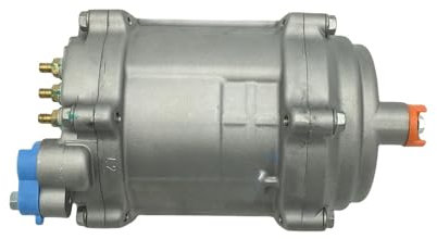 Conjunto de compresor de aire acondicionado eléctrico de 12 V CC con panel de control externo, núcleo de unidad de aire acondicionado eléctrico for automóvil, camión, autobús y vehículo(12V)