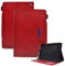 Jenyoog for Amazon Kindle Fire HD 8 & HD 8 Plus Case (12th Generation/10th Generation, 2024/2022/2020 Release) 8, PU Leather Standing Cover with Smart Auto Sleep/Wake & Card Slot (Red)