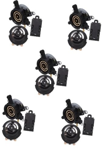Angoily 5 Sets Modern Design Electric Kettle Thermostat Base Thermostat Thermal Control Switch for Kettle Replacement Parts