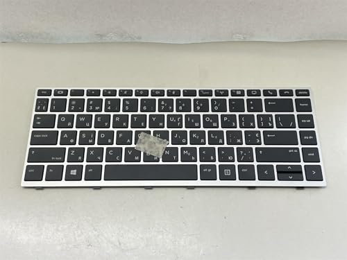 Para teclado HP EliteBook 840 846 G5 G6 L14379-BD1 ucraniano UKRAIN