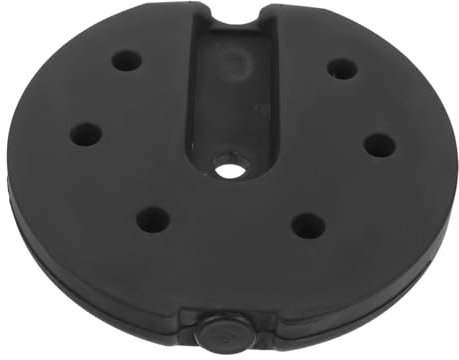 UKCOCO Gewichteter Lampensockel Aus Eisen Für Schreibtisch Stehlampen Stabiler Lampenfuß Für Optimale Und Langlebigkeit Rundes Design Für Schlafzimmer Und Büro