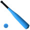 Csafyrt Baseballschläger mit Ball, 21 Zoll Soft Eva Foam Baseballschläger mit Nicht -Slip -Griff, Bildungsset und Ball -Set für Kindergeschenke