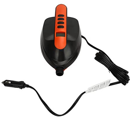 Aoaoy 16PSI Electric Air Inflation Pump with Digital Display Screen, DC 12V Paddle, Boat for Tent Canoe, Inflatable Air, Kayak, Pool Float, Sofa and Tent
